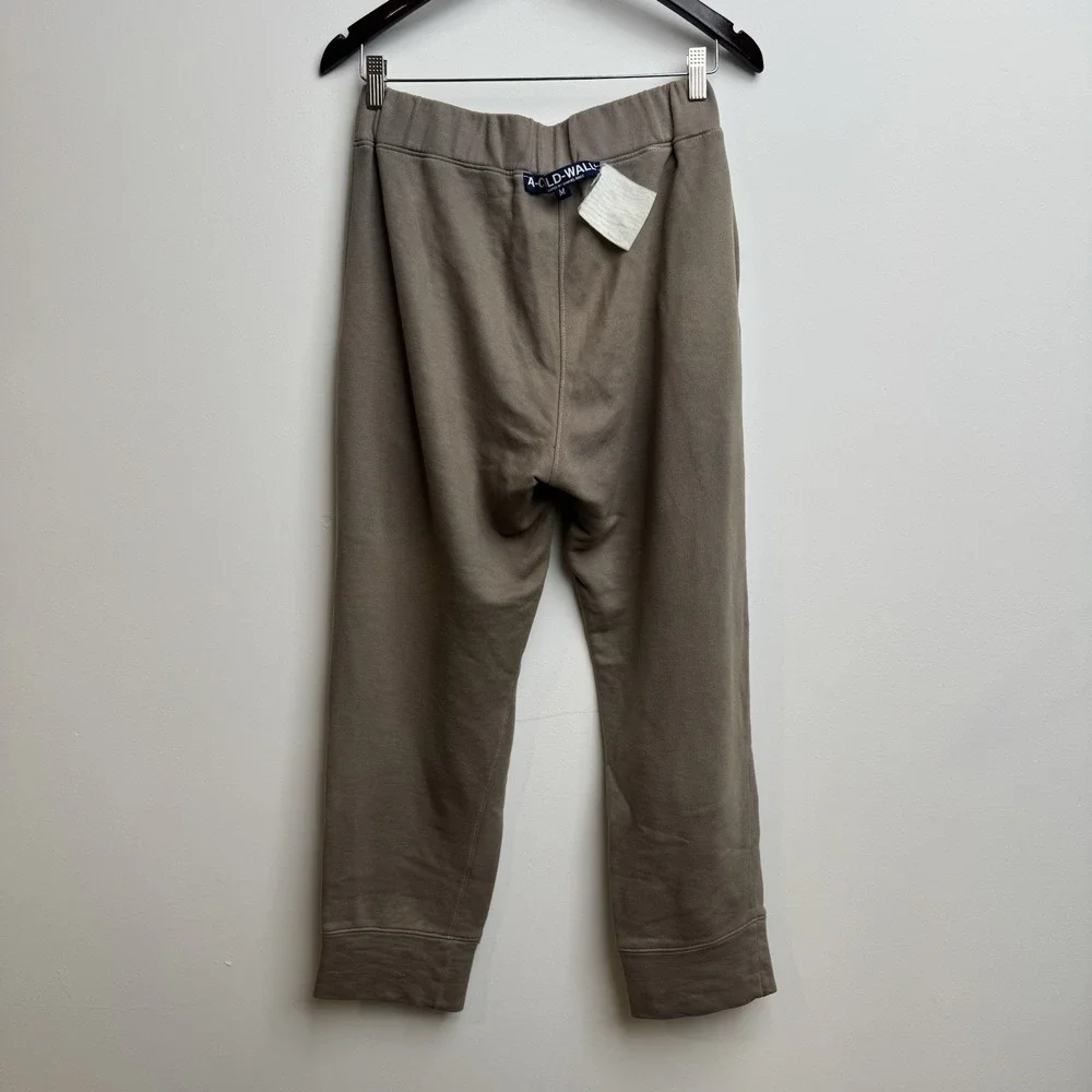 A-COLD-WALL Diagram Sweatpants Men's Taupe Medium by Samuel Ross Streetwear RARE